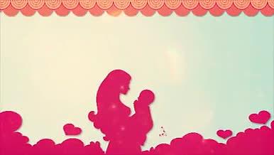 感恩母亲节节日庆祝片头AE模板视频的预览图